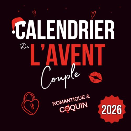 Calendrier de l’Avent Couple: 24 jours de défis romantiques 