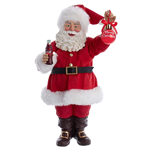 Kurt Adler Décoration de Père Noël Coca-Cola 24 cm