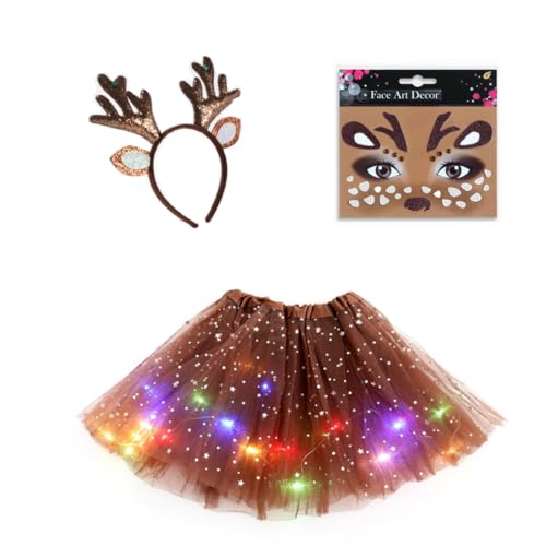 Déguisement Renne Lumineux Noël Enfant