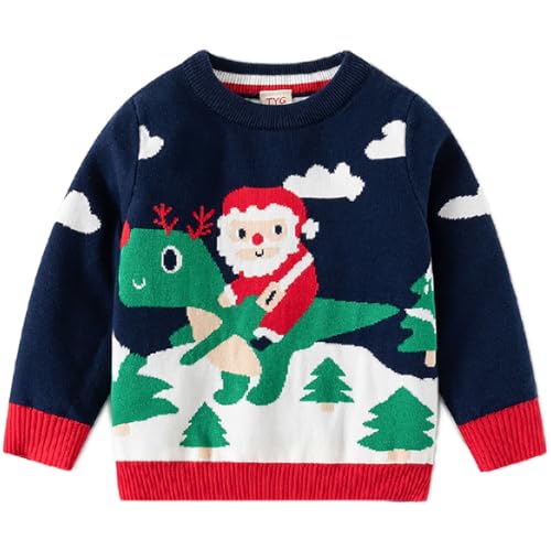 Pull Noël Enfant Coton Rennes 2-7 ans