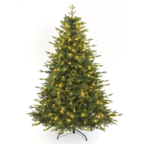 Sapin Noël 180cm Lumineux Neige