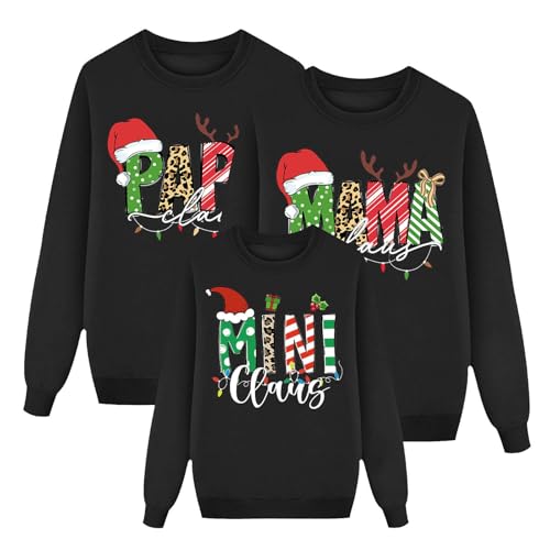 Chnnamzu Pull Noel Famille,Pull Noël Famille Assorti Homme f