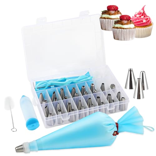 Kit 42 Douilles Décoration Gâteau Pro