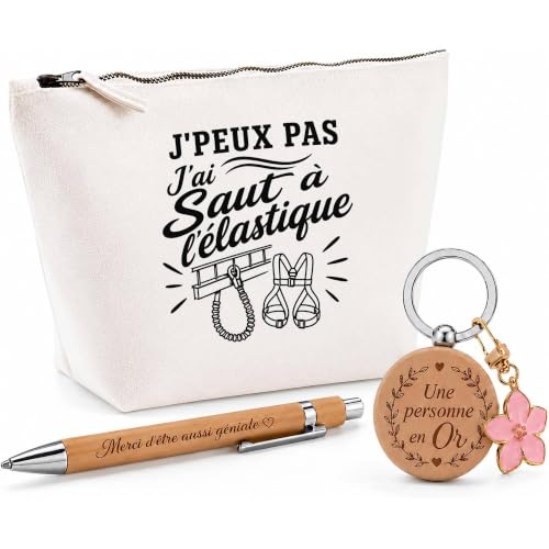 Coffret Cadeau J'Peux Pas j'AI Saut à l'élastique | Trousse