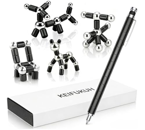 KEIFUKUH Stylo Gel Fidget Cadeau Homme Garçon - Cadeau de No