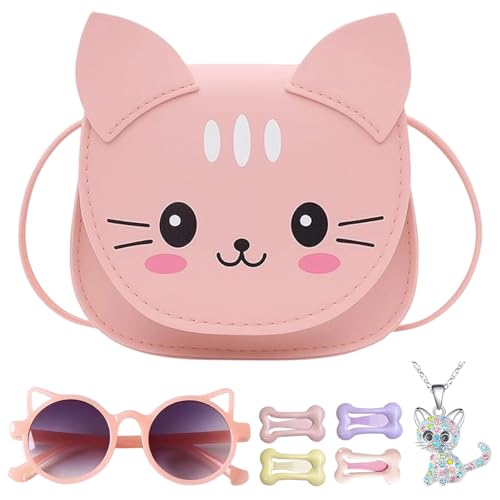 Sac à Main Fille 7 Pièces Chat