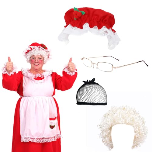 déguisements Mère Noël femme costume Noël et déguisement Hal
