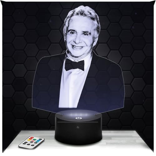 Lampephoto.fr - Lampe 3D Michel Sardou Décoration Chanteur V