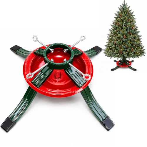 Support Sapin de Noël en métal réglable Ø 8-14 cm pour Arbre