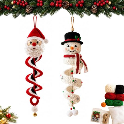 Kit de bricolage pour réaliser au crochet une décoration en