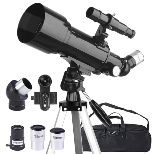Misilmp Télescope Astronomique pour Adultes, Télescope 70MM 