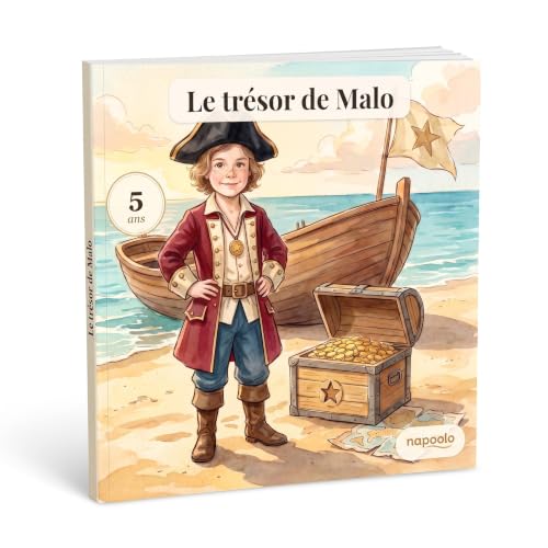 Livre personnalisé enfant pirate photo et prénom - Cadeau ch