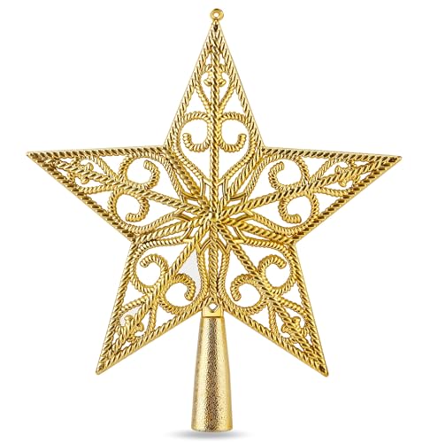 Stern pour arbre de Noël - Pointe darbre en étoile, ornement
