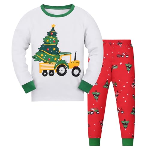 Gumyoss Pyjama de Noël pour Garçons Pyjamas pour Filles Pyja