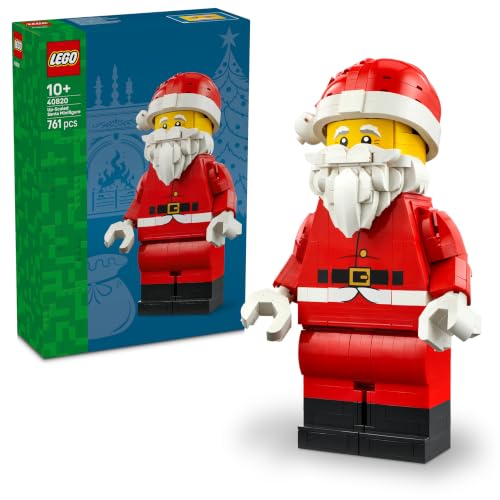 LEGO Minifigurine du Père Noël Grand Format - Jeu de Constru
