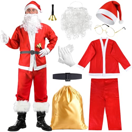Costume Père Noël Homme Complet