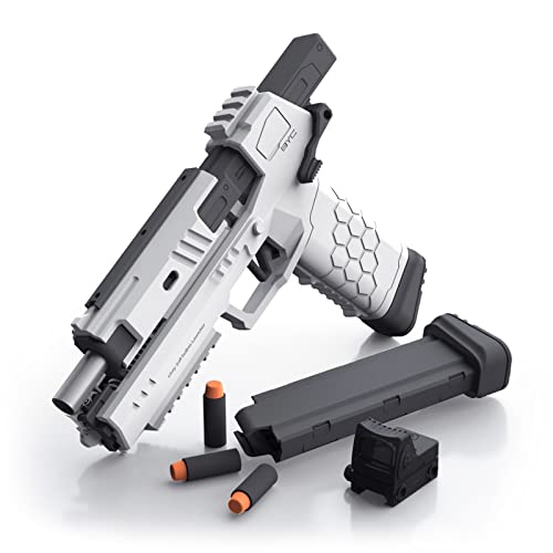 Tovol Zerky Blasters en Mouss Pistolet Jouet avec Cartouches