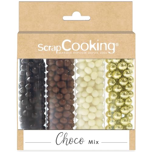 ScrapCooking - Mix Billes Choco & Or - Assortiment 3 Chocola