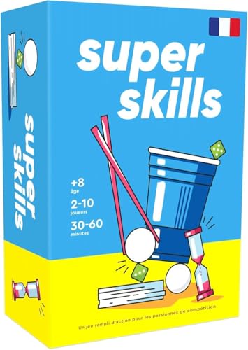 Super Skills - Jeux de Société Adulte, Ado et Enfant - Jeu d