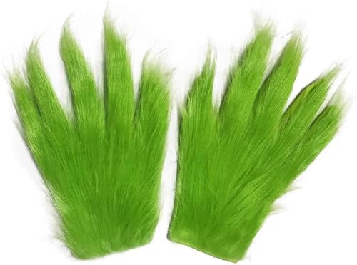 AYIDBE Ensemble Masque de Monstre Vert et Gants Vert Masques
