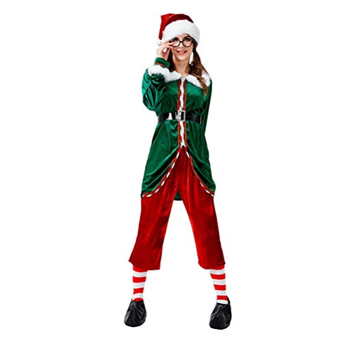 PengGengA Déguisement Elfe de Noël, Cosplay Carnaval Outfits
