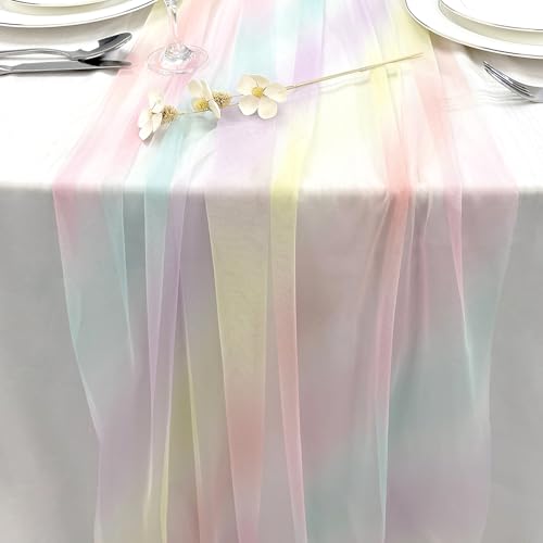 Chemin de Table Gaze Arc-en-Ciel
