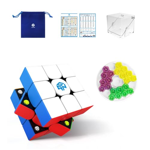 GAN 356M-High Cube de Vitesse Magnétique 3x3, Speed Cube Mag
