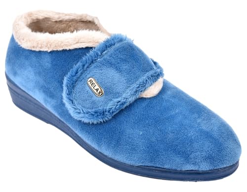 OZABI Charentaise Femme PREMIUM SCRATCH - MD9974 BLEU- 36