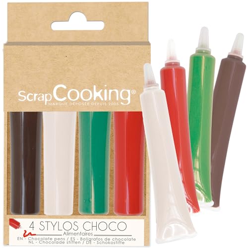 Stylos Choco Noël 4 Couleurs