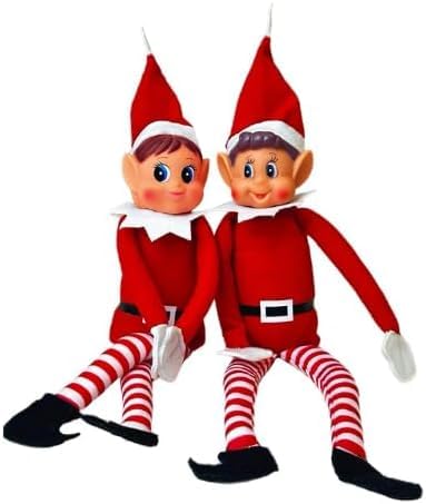Lutin farceur de Noel, Elves Behaving Badly, Elfie et Elvie,
