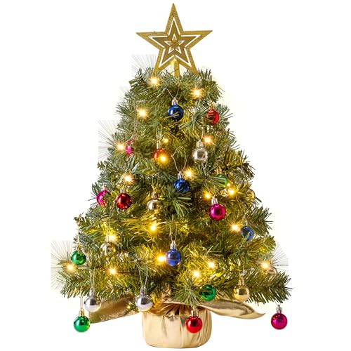 Petit sapin Noël LED 61 cm vert