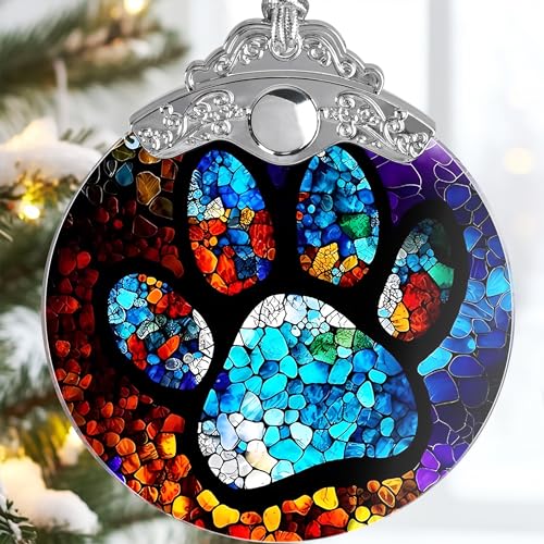 Jocidea Décoration de Noël avec empreintes de pattes - Ornem