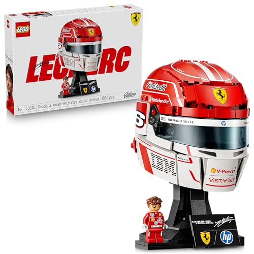 LEGO Editions Scuderia Ferrari HP Casque de Charles Leclerc 