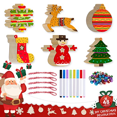 Kit Décoration Noël Bois Enfants