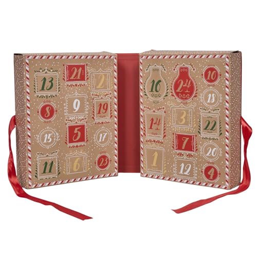 HOME DECO FACTORY - BO0158 Calendrier de LAvent Bougie et Su