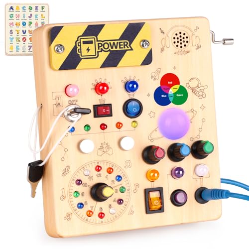 Montessori Busy Board 1 an Enfants Activity Board Jouets en 