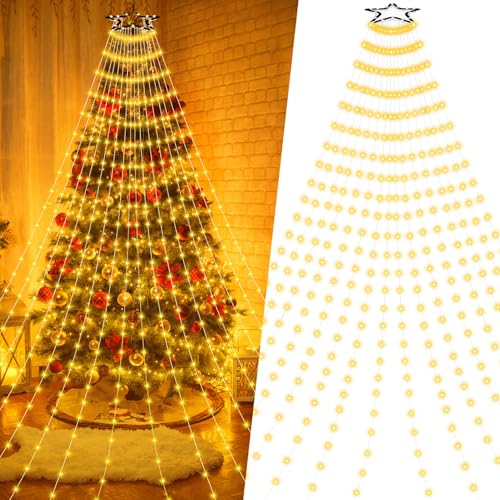 Guirlande LED Sapin Noël 400 Lumières