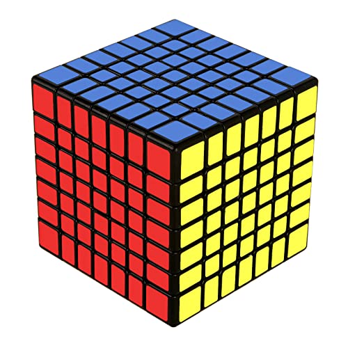 ROXENDA Cube de Vitesse 7x7, Qixing 7x7x7 Speed Cube Sticker