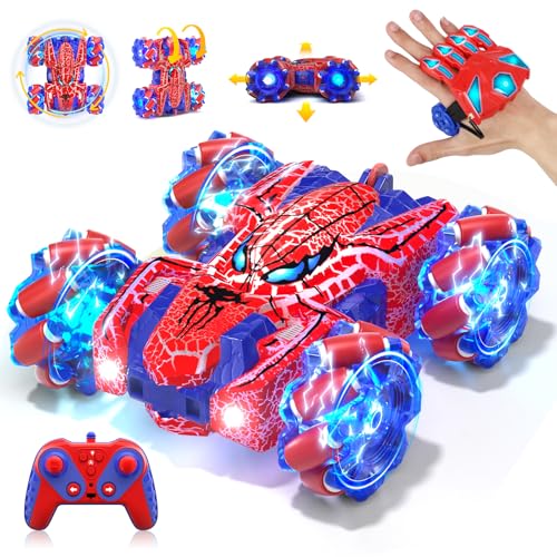 Spider Voiture Télécommandée, Jouets pour Enfant, Cadeau Ann