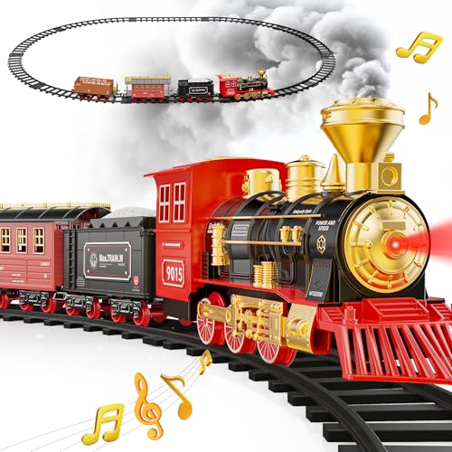 Hot Bee Train Electrique Noël Enfant, Train Electrique Adult