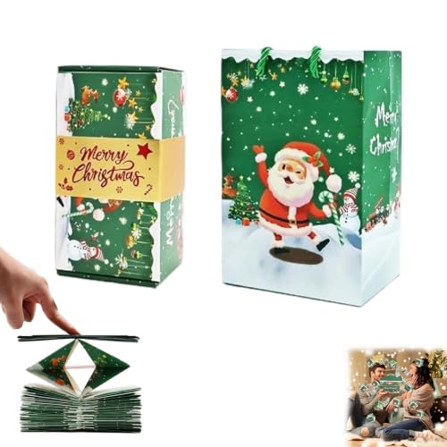 Boîte cadeau surprise explosive de Noël,A:20 rebonds