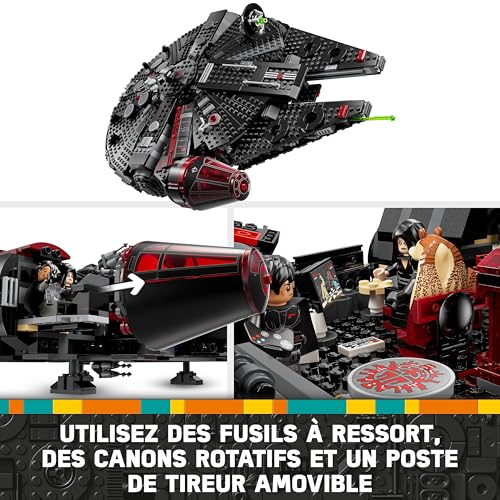 LEGO Star Wars 75389 Le Faucon Noir - Jeu de Construction & 