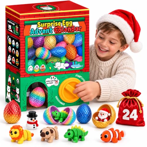Calendrier Avent 2026 24 Œufs Surprises