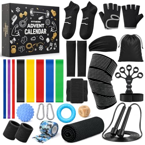 Calendrier de lAvent 2026 - Accessoires de fitness - Ensembl