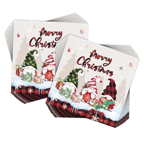 Serviettes de table de Noël