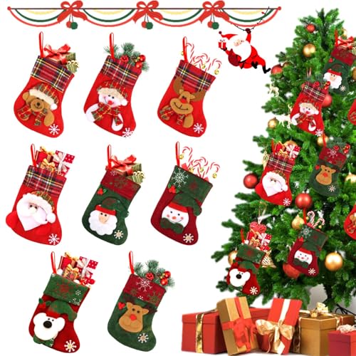 Chaussettes et bottes de Noël