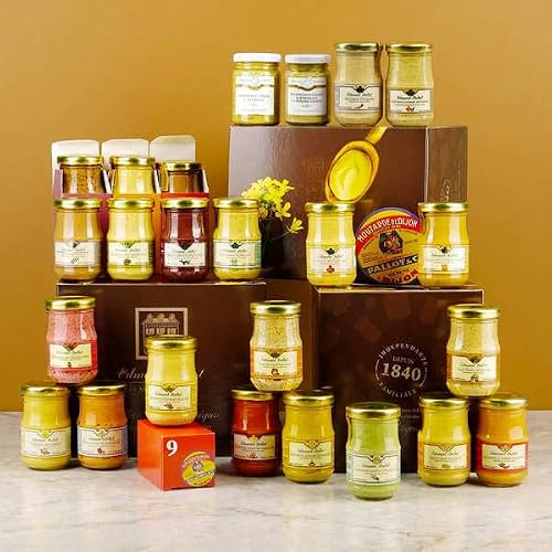 Calendrier de lAvent 24 moutardes Fallot - Coffret cadeau No