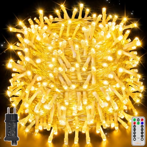 Ollny Guirlande Lumineuse 80m 800 LED Intérieur Extérieur av