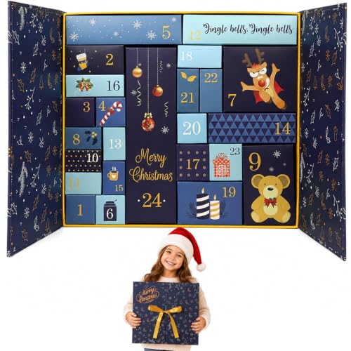 Calendrier de lAvent à Remplir 24 Boîtes DIY de Noël pour En