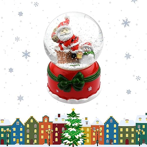 Boule à Neige Musicale Noël LED